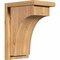 Ekena Millwork Huntington Smooth Corbel w/Backplate, Western Red Cedar, 7 1/2"W x 10"D x 14"H COR08X10X14HUN01SWR - alternate 1